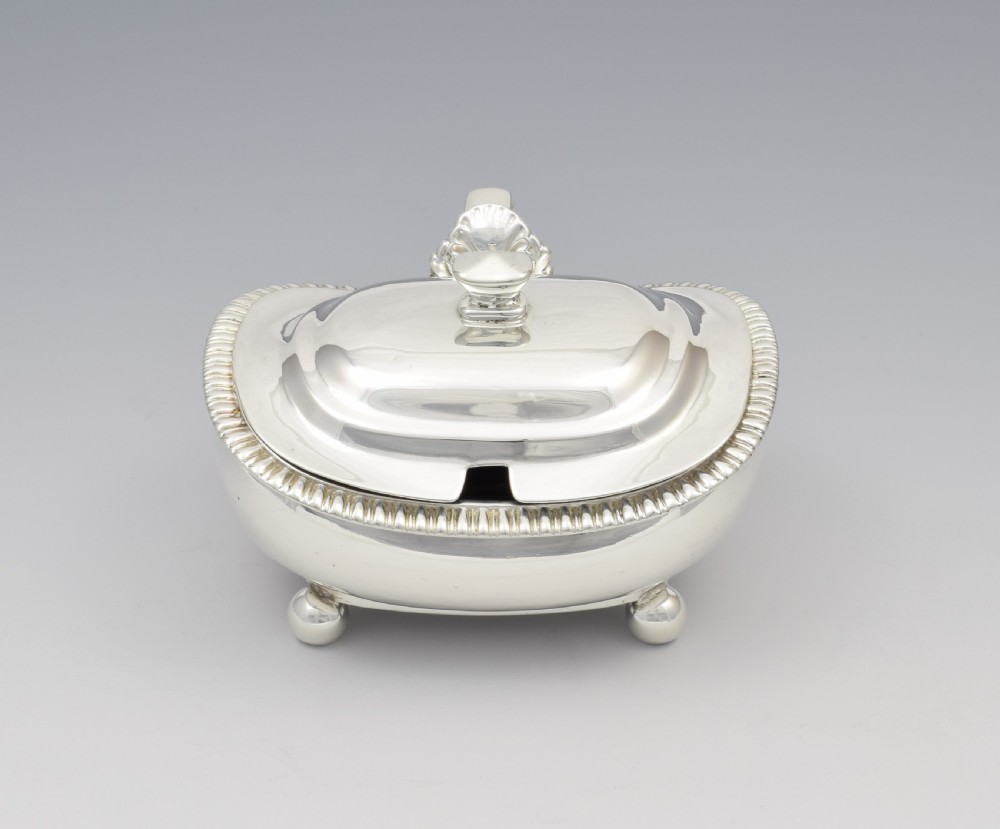 Georgian Silver Mustard Pot George Fox I View IV