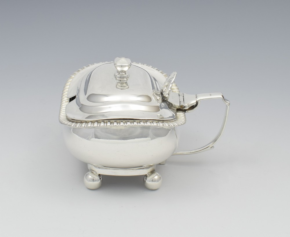 Georgian Silver Mustard Pot George Fox I View V