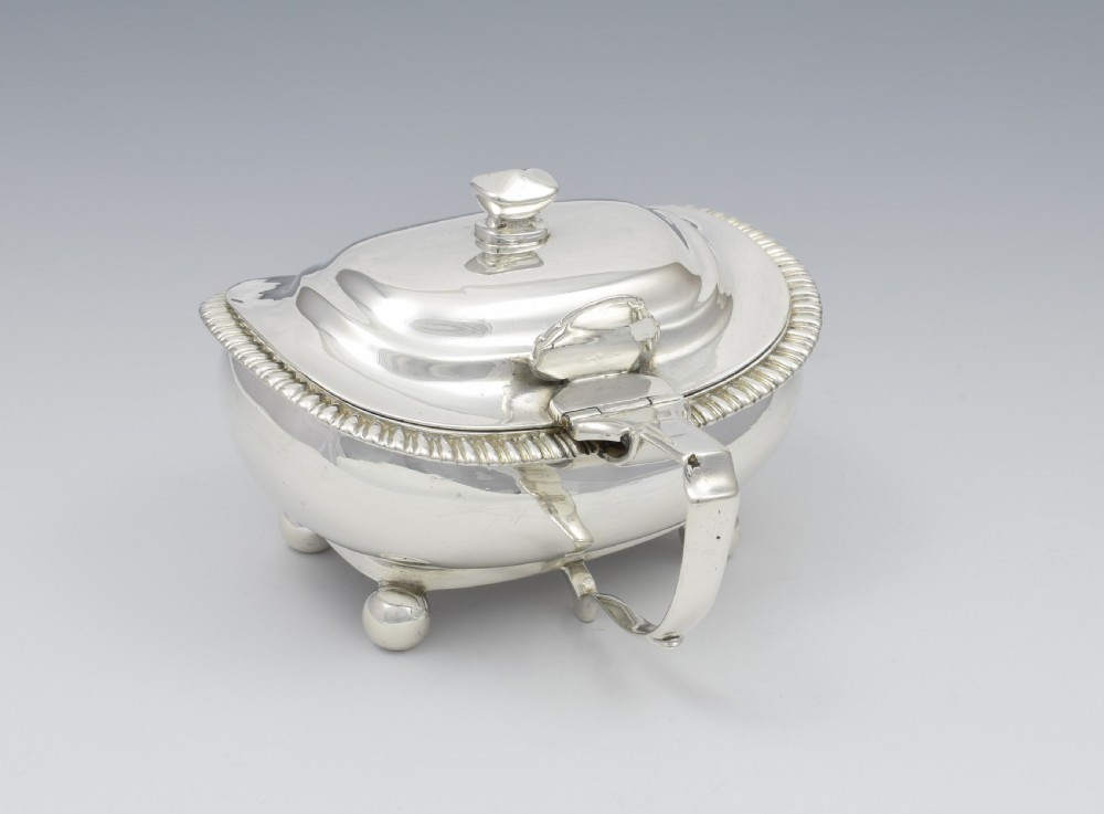 Georgian Silver Mustard Pot George Fox I View VII