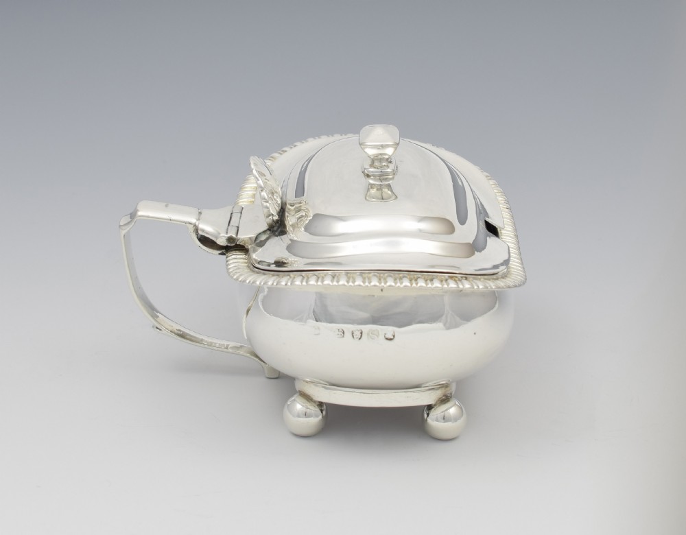Georgian Silver Mustard Pot George Fox I View IX
