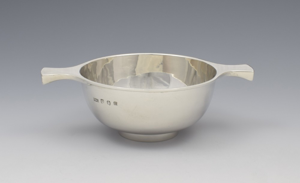 George V Scottish Silver Quaich Edinburgh Brook & Son