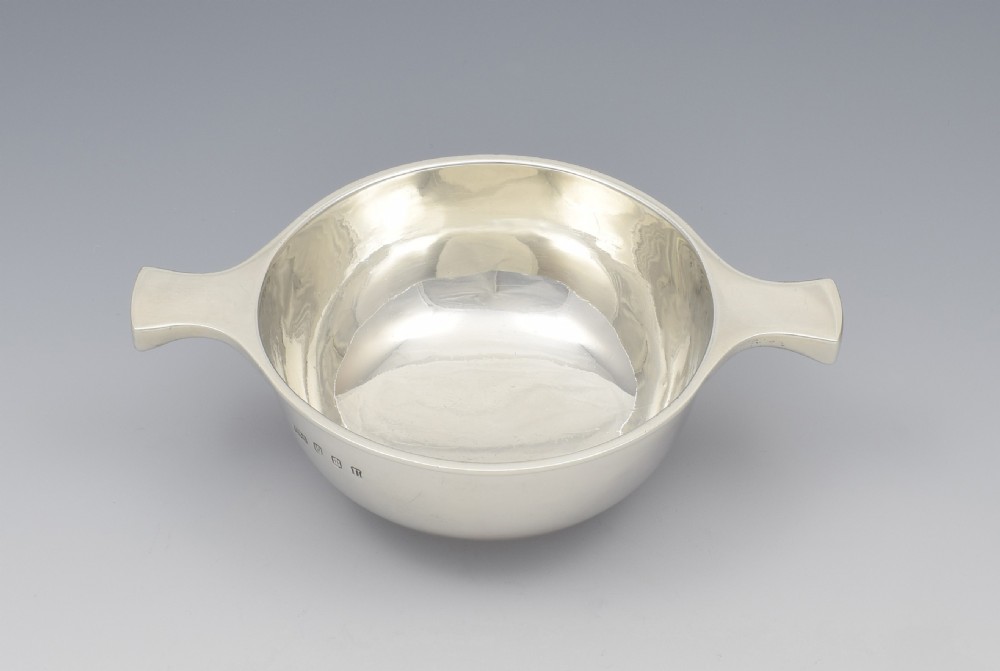 George V Scottish Silver Quaich Edinburgh Brook & Son View V