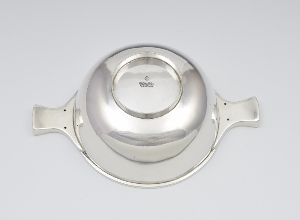 George V Scottish Silver Quaich Edinburgh Brook & Son View IX