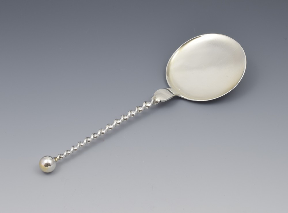Marius Hammer Norwegian Silver Tomato Server Spoon c.1910
