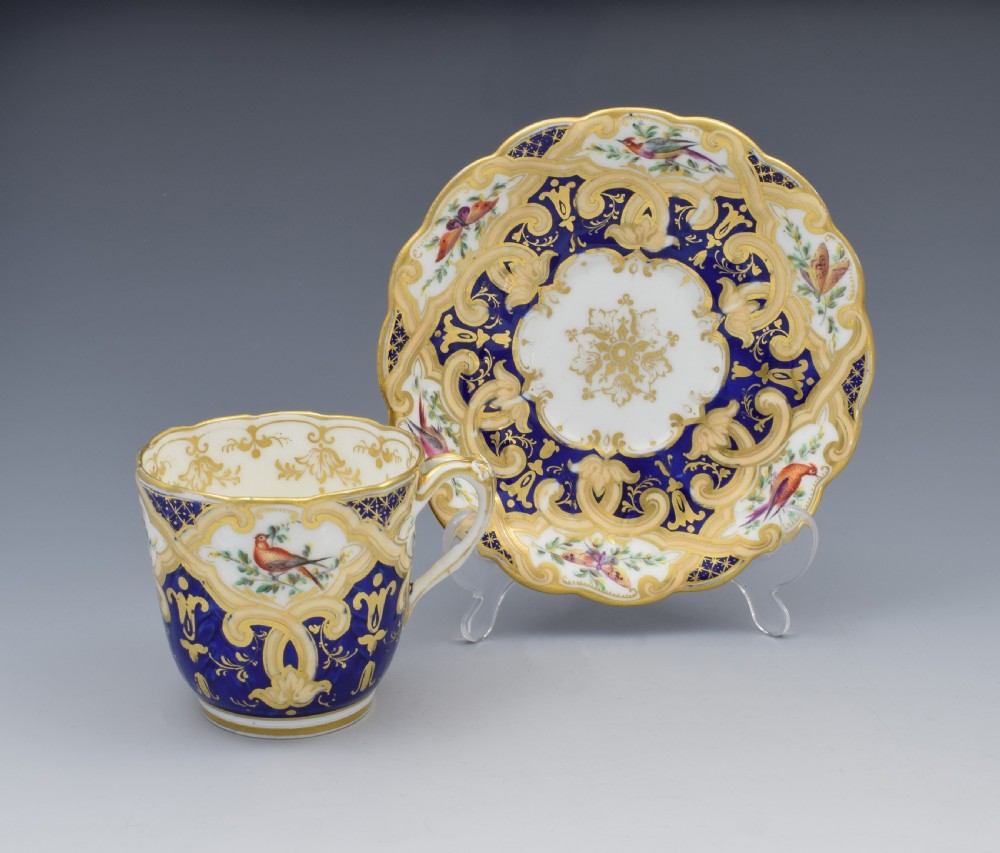Lovely 19th Century Ridgway Porcelain Cup & Saucer
