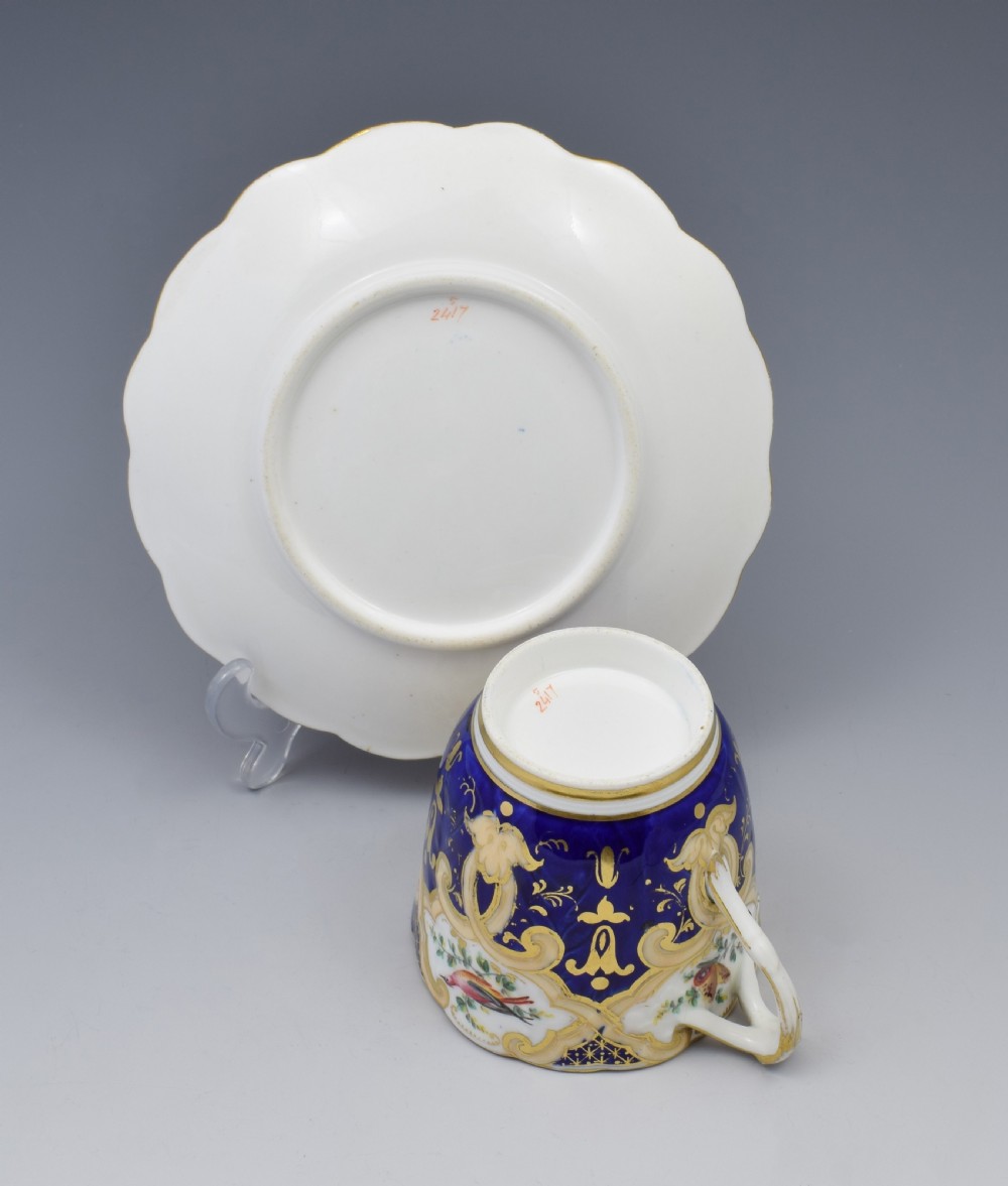 Lovely 19th Century Ridgway Porcelain Cup & Saucer View XV