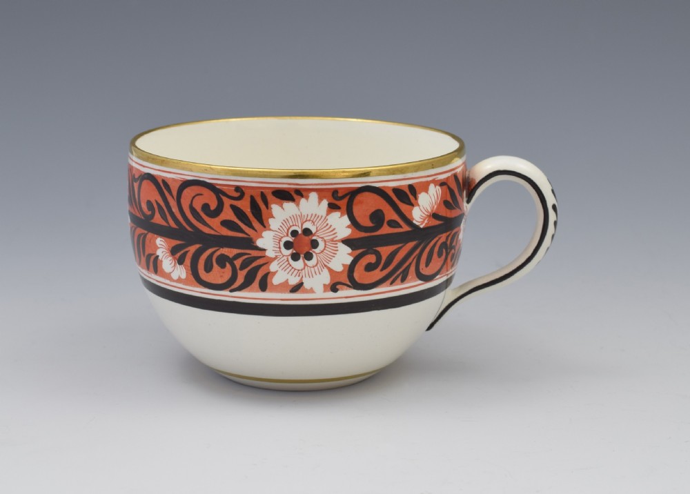 Georgian Miles Mason Bute Cup & Saucer c.1810 View IV