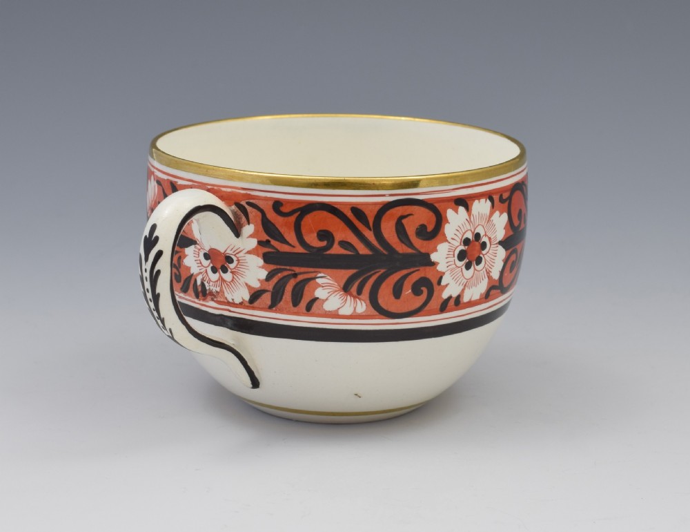 Georgian Miles Mason Bute Cup & Saucer c.1810 View VII