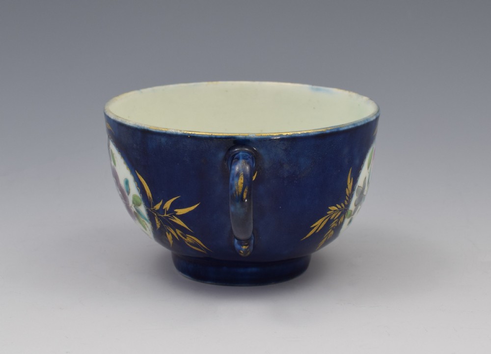 First Period Worcester Porcelain Compagnie Des Indes Cup & Saucer c.1770 View VIII