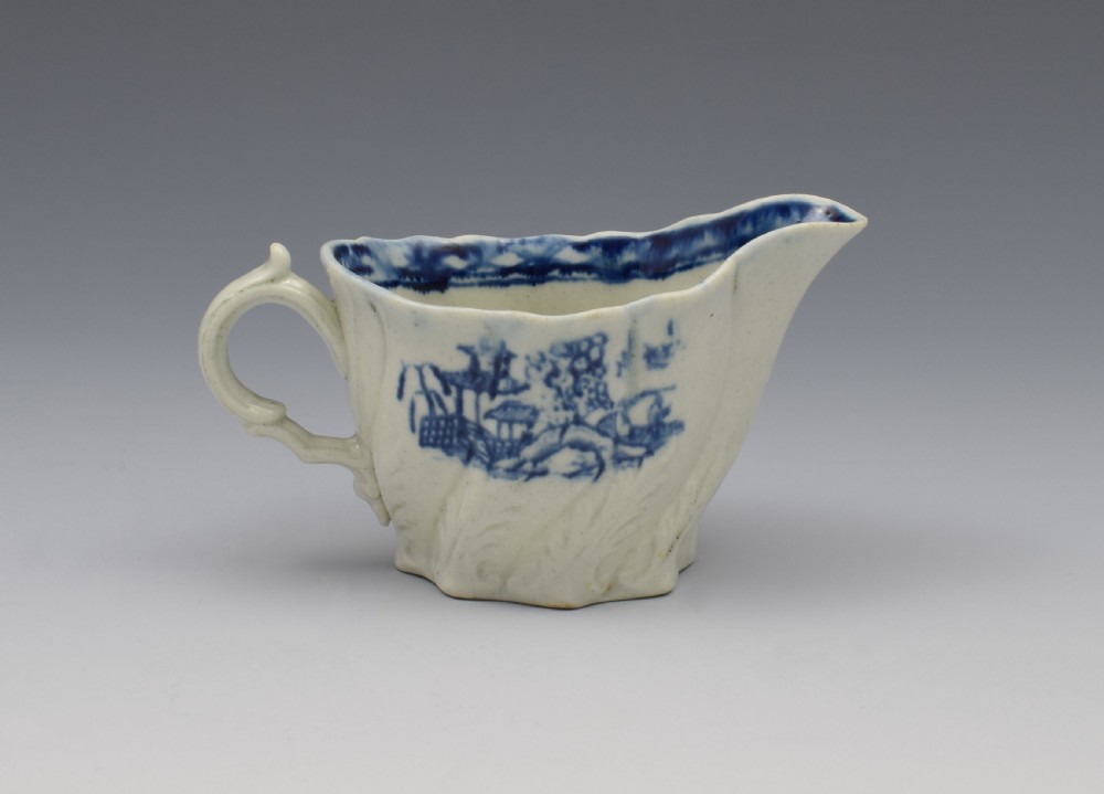 Liverpool Porcelain Seth Pennington Low Chelsea Ewer Cream Jug