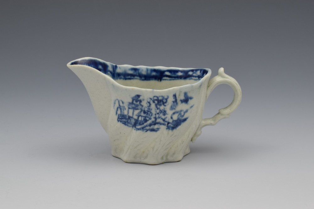 Liverpool Porcelain Seth Pennington Low Chelsea Ewer Cream Jug View V