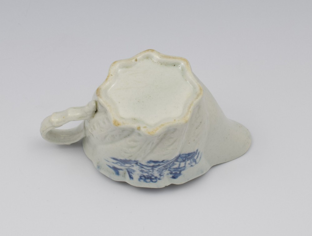 Liverpool Porcelain Seth Pennington Low Chelsea Ewer Cream Jug View XII