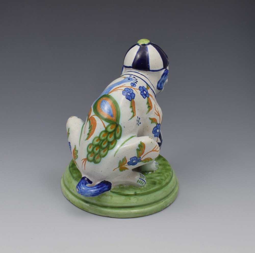 Unusual Novelty Max Emmanuel Mosanic Pottery Dog By Desvres View V
