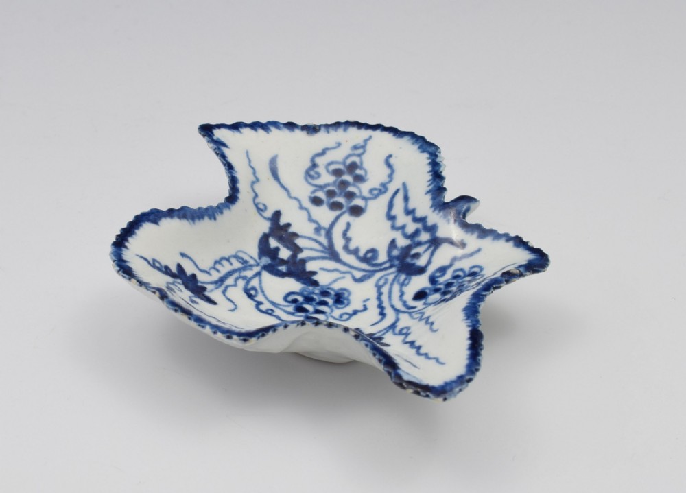 Bow Porcelain Fruiting Vine Pickle Dish c.1760 View VIII