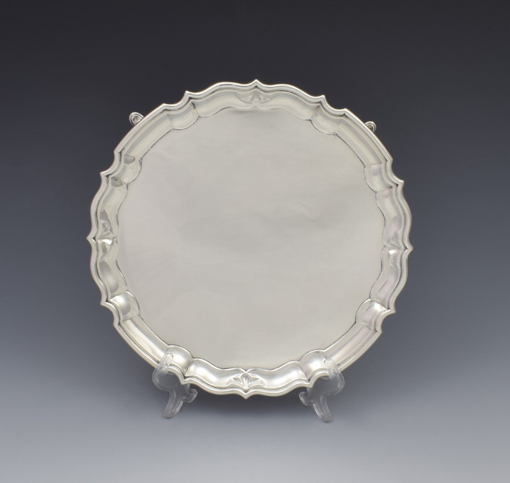 George V Silver 4 Footed 8