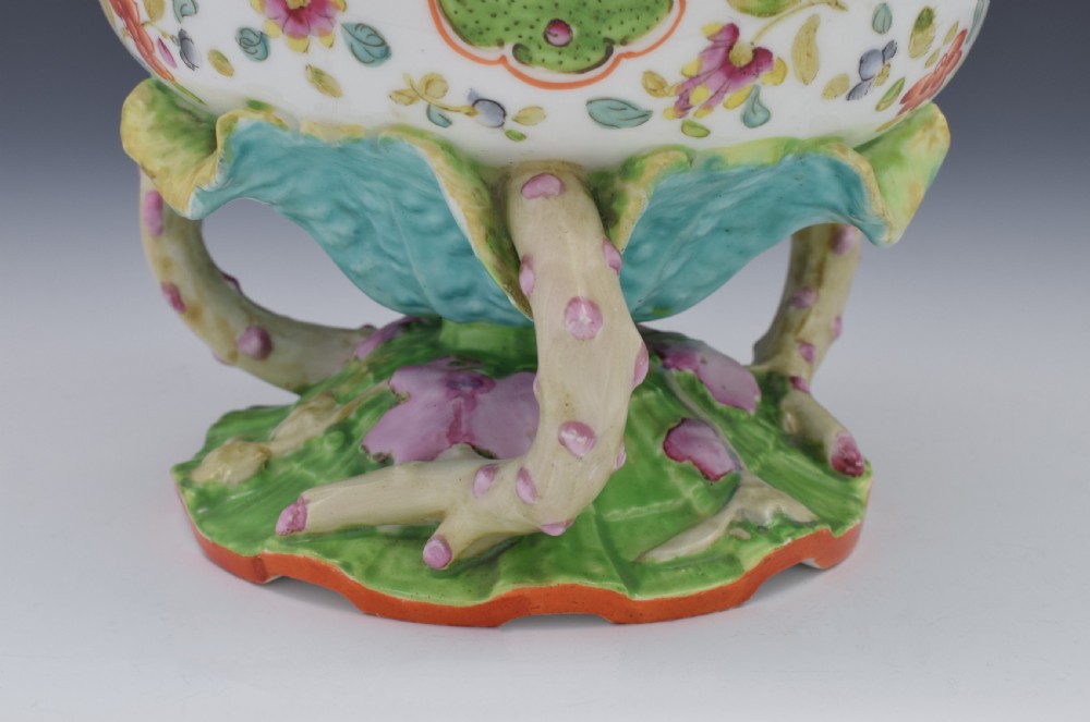 Unusual Minton Porcelain Aesthetic Period Vase 1870 View IX