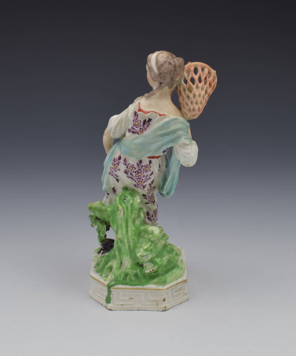 18th Century Derby Porcelain Allegorical Figure Of Water Elements Pierre Stephan View V