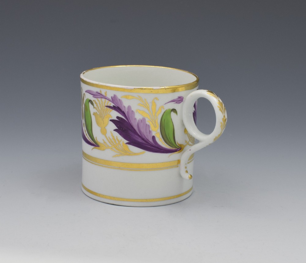 Barr, Flight & Barr Worcester Porcelain Coffee Can c.1810 View IV