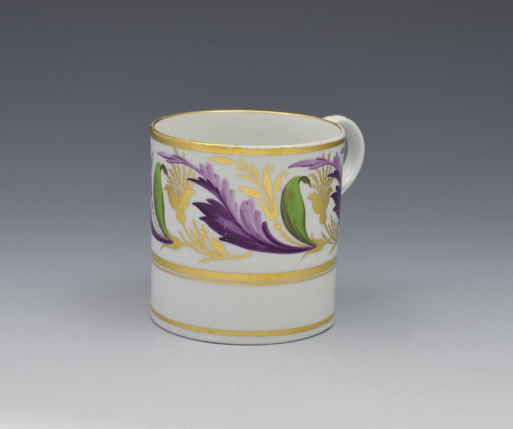 Barr, Flight & Barr Worcester Porcelain Coffee Can c.1810 View VI