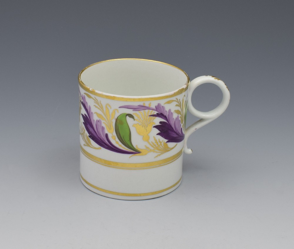 Barr, Flight & Barr Worcester Porcelain Coffee Can c.1810 View VIII