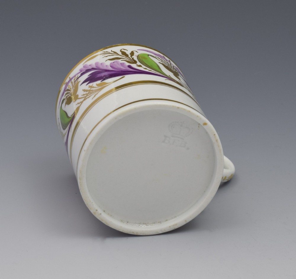 Barr, Flight & Barr Worcester Porcelain Coffee Can c.1810 View IX