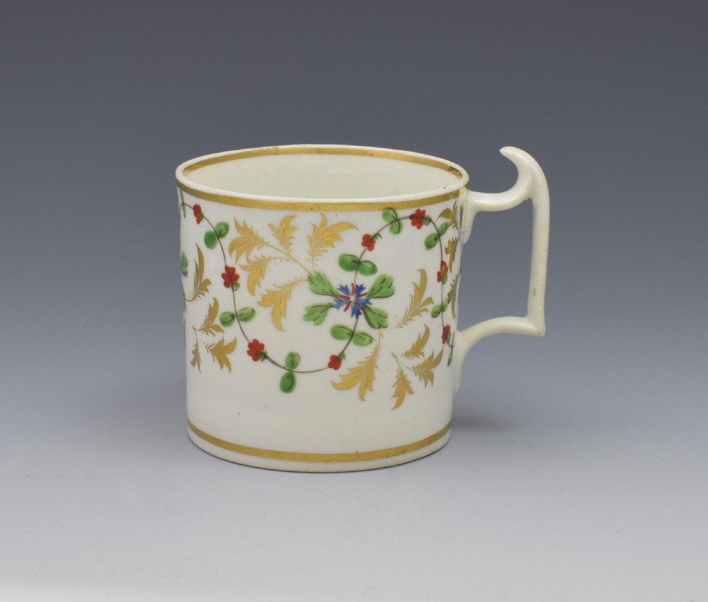 Derby Porcelain Coffee Can London Handle, c.1815