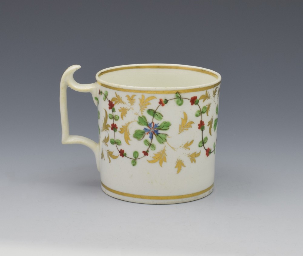Derby Porcelain Coffee Can London Handle, c.1815 View V