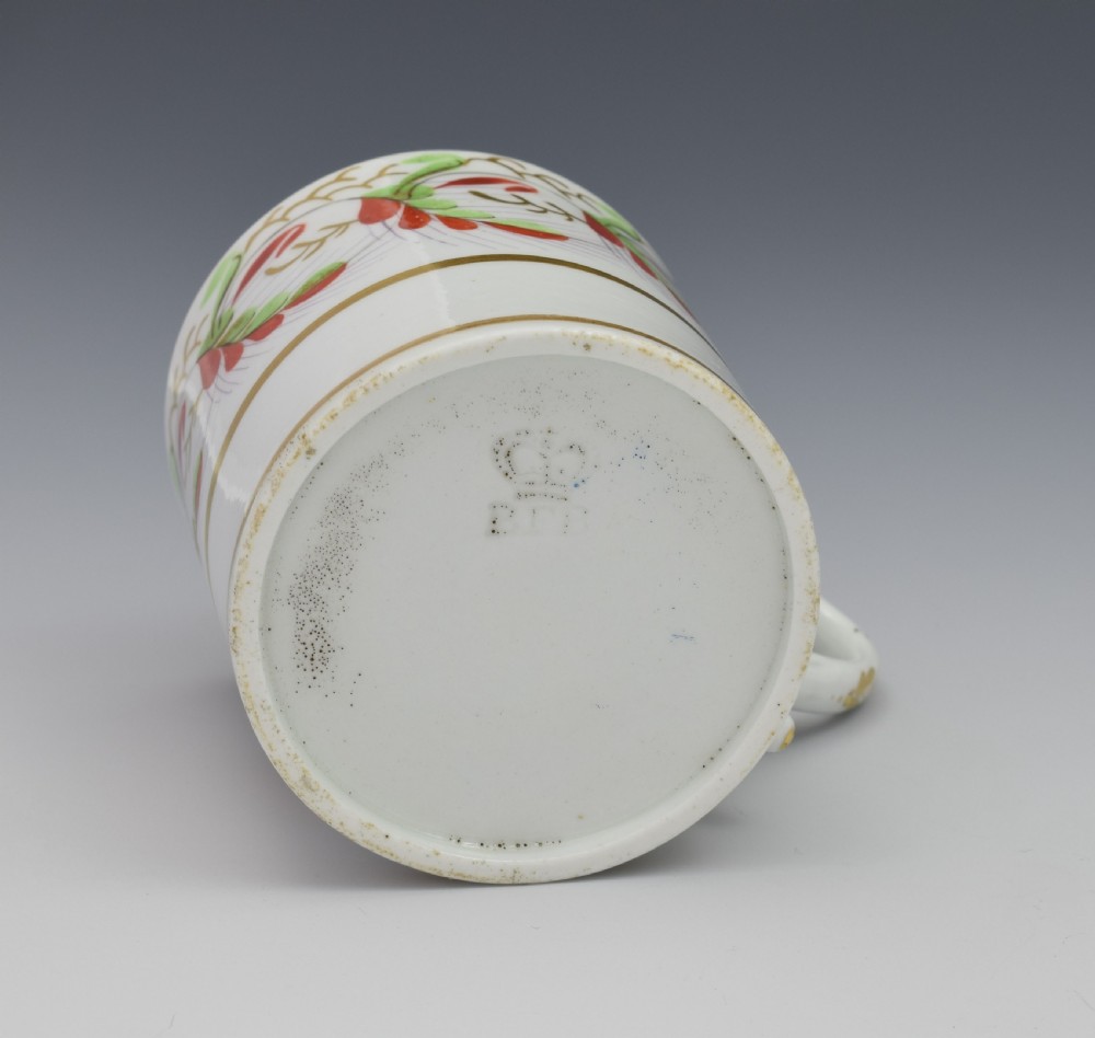 Barr, Flight & Barr Worcester Porcelain Coffee Can c.1810 View XI