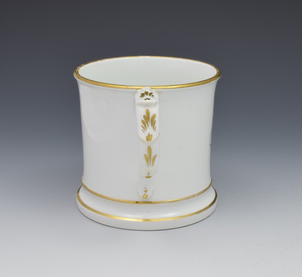 Large 19th Century Coalport Commemorative Cider Mug View IV