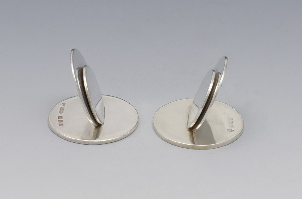 Set 2 George V Silver Place-Card Menu Holders  View IV