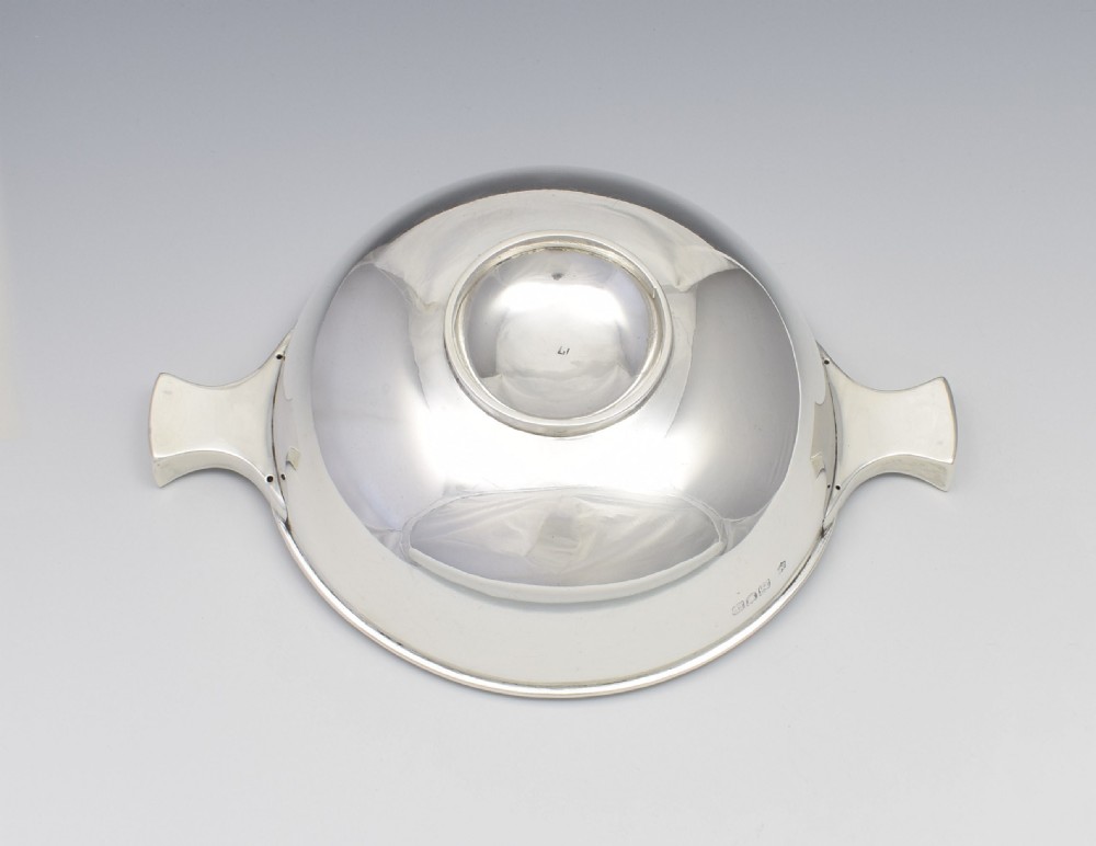 Large Victorian Silver Quaich Nathan & Hayes 1899 View VII