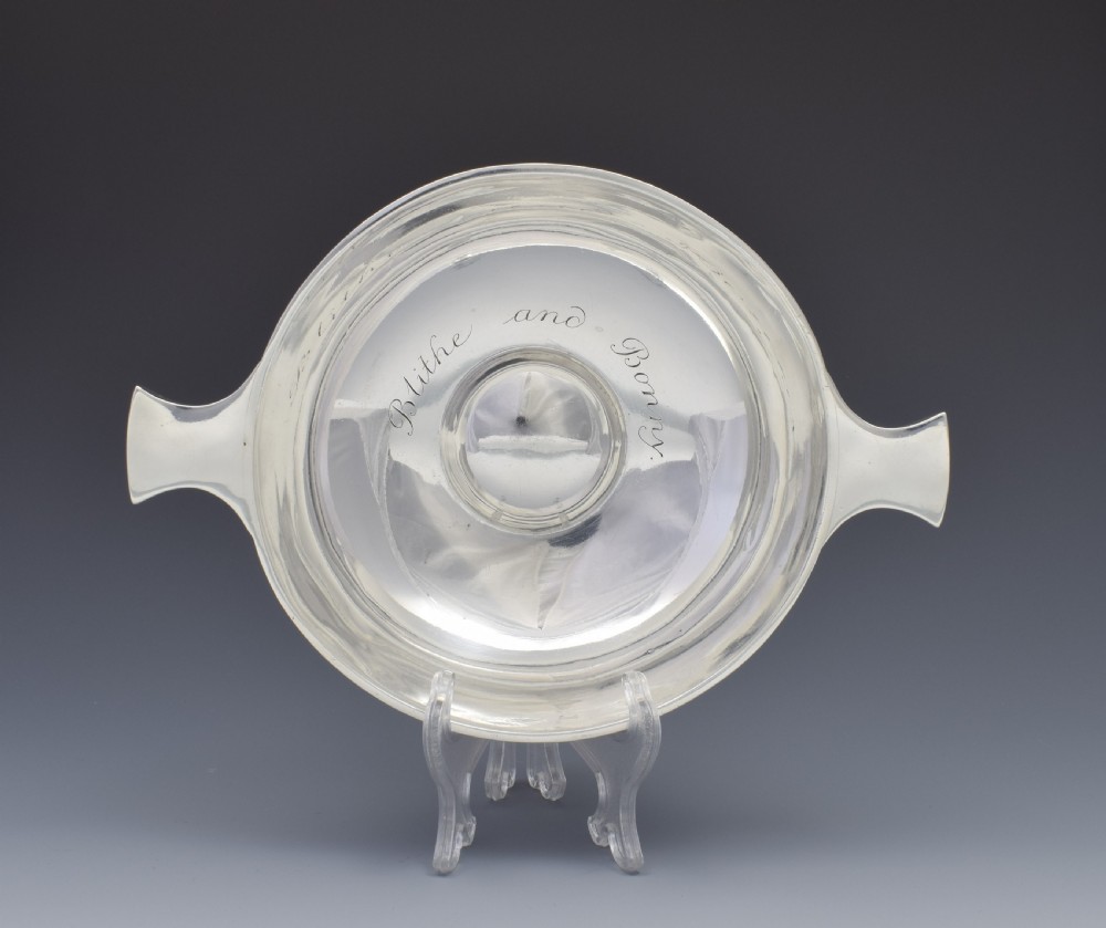 Large Victorian Silver Quaich Nathan & Hayes 1899 View VIII