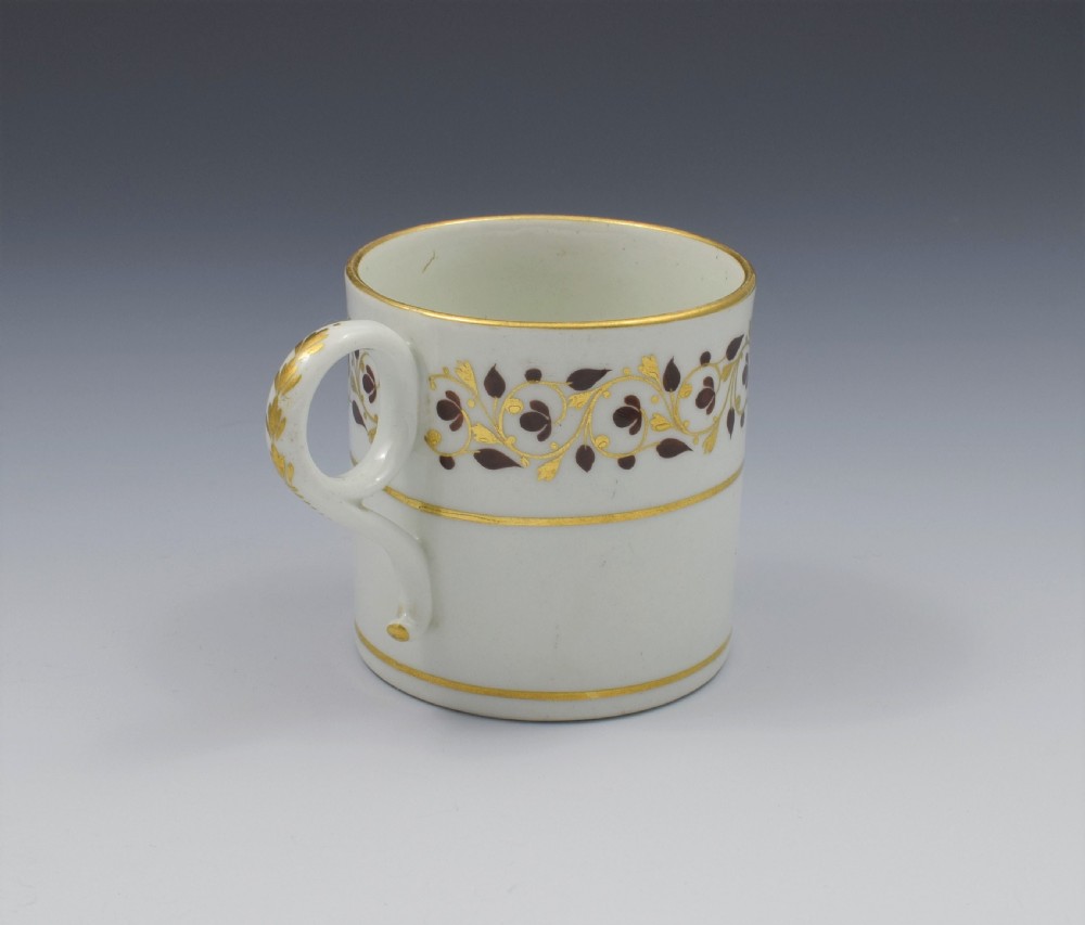 Georgian Worcester Barr Period Porcelain Coffee Can c.1800 View II