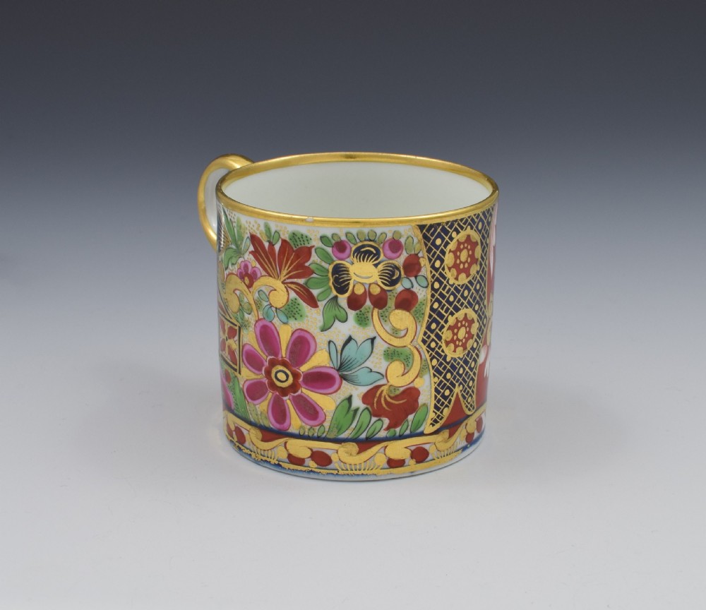 Barr, Flight & Barr Worcester Porcelain Crazy Japan Coffee Can View IV
