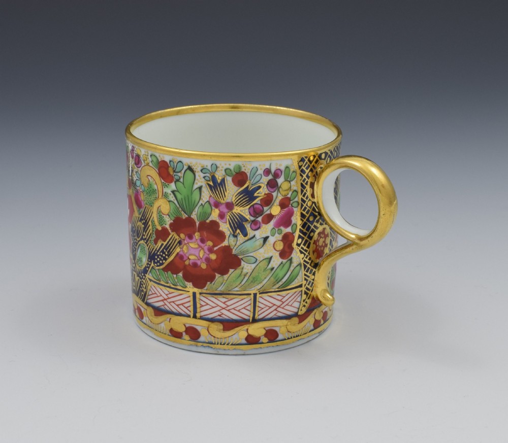 Barr, Flight & Barr Worcester Porcelain Crazy Japan Coffee Can View VIII
