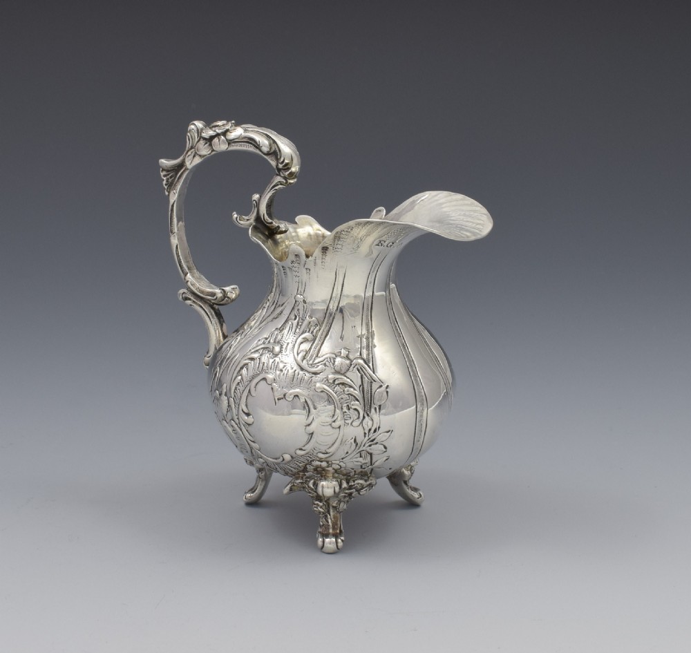 Sterling Silver Cream Jug Hanau Ludwig Neresheimer Import 1898