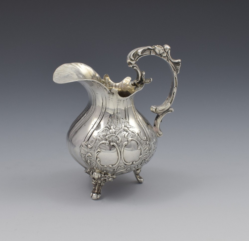 Sterling Silver Cream Jug Hanau Ludwig Neresheimer Import 1898 View VI