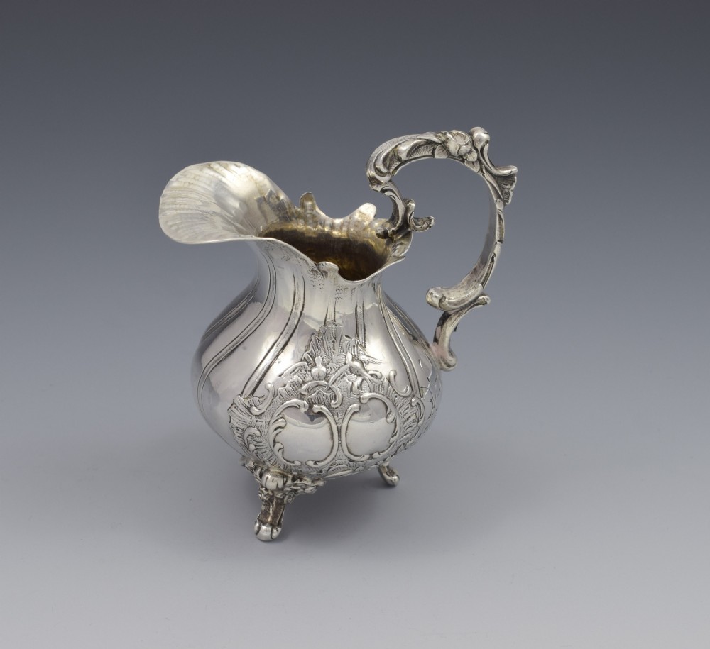 Sterling Silver Cream Jug Hanau Ludwig Neresheimer Import 1898 View IX