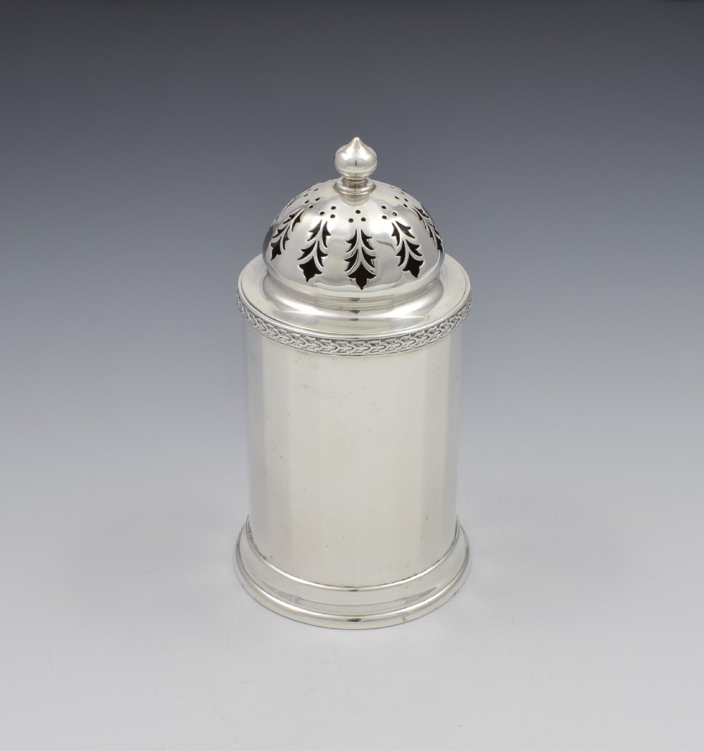 Art Deco Mappin & Webb Silver Sugar Caster 