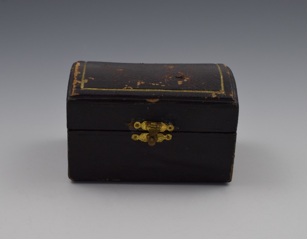 Cased Pair George V Silver Napkin Rings 1912 View VIII