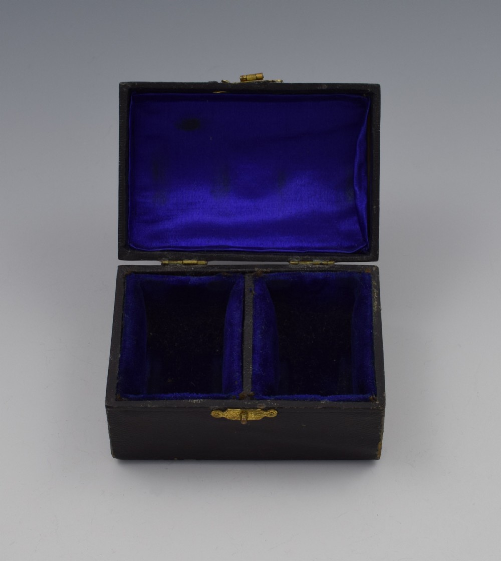 Cased Pair George V Silver Napkin Rings 1912 View IX
