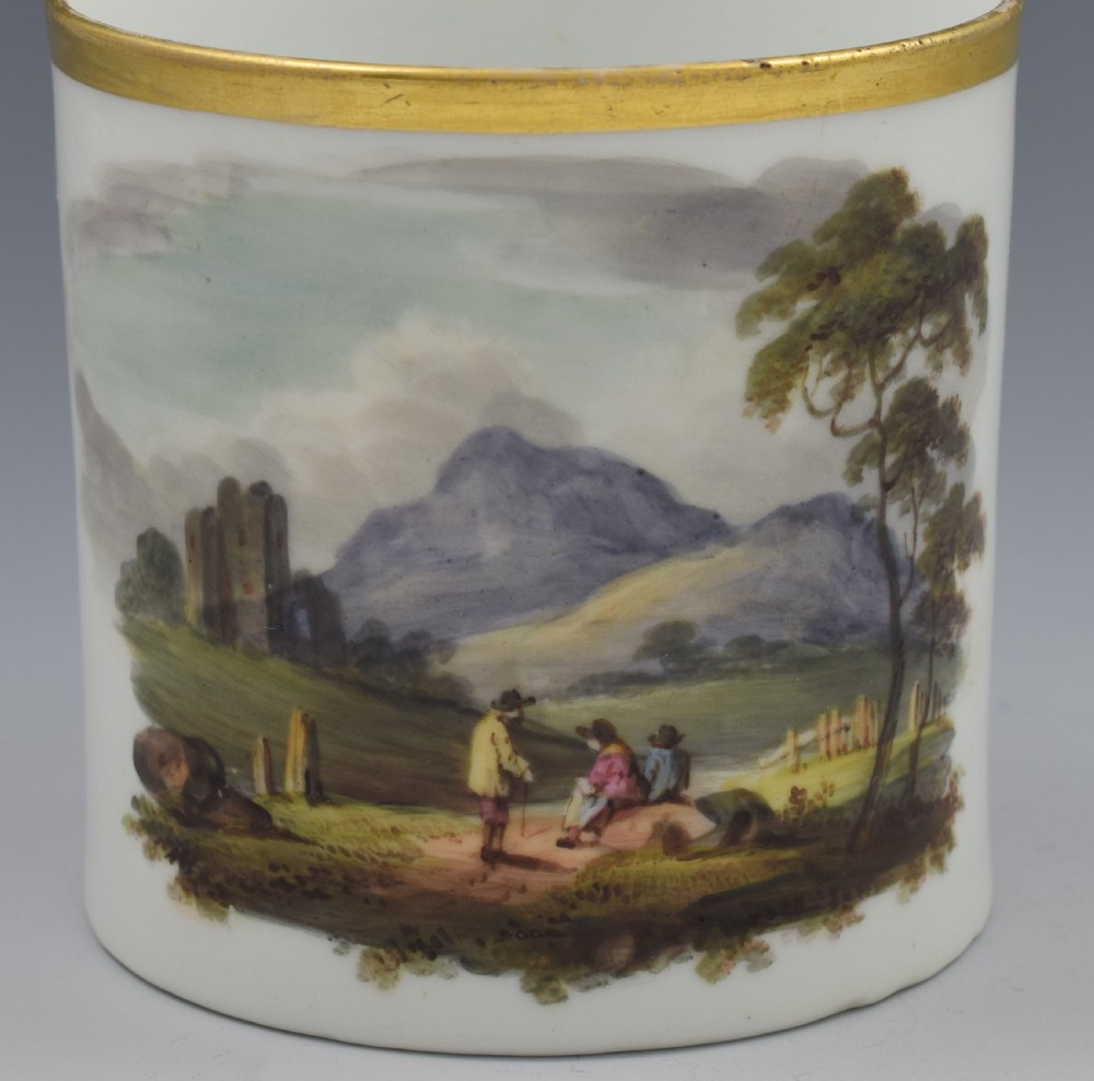 Herculaneum Samuel Williams Style Coffee Can c.1810  View IX