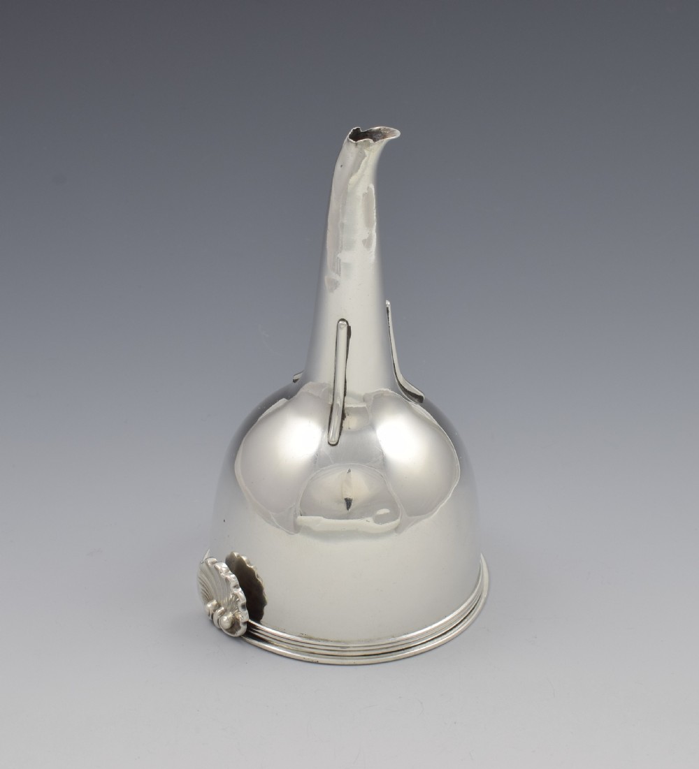 Georgian Silver 2-Part Wine Funnel Emes & Barnard 1810