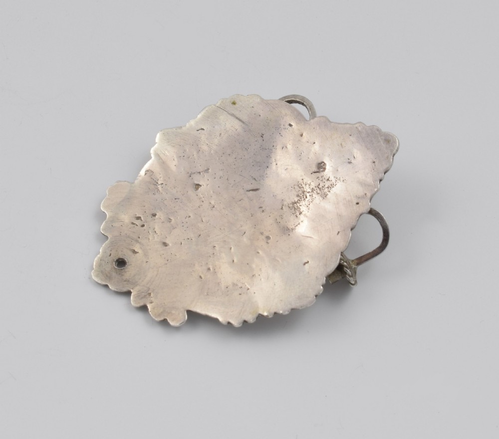 Unusual Dutch Silver Novelty Miniature Wall Sconce View IX