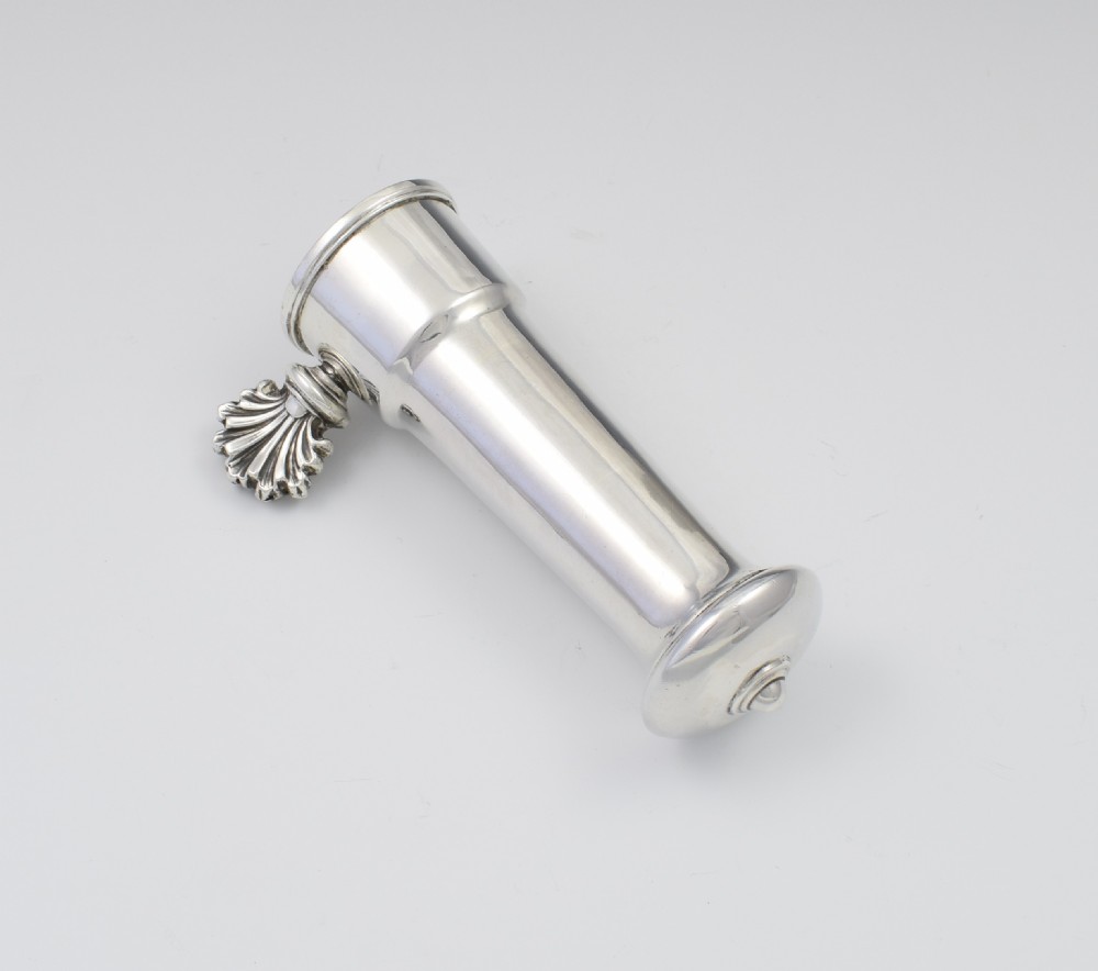 Victorian English Silver Lamb Bone Holder 