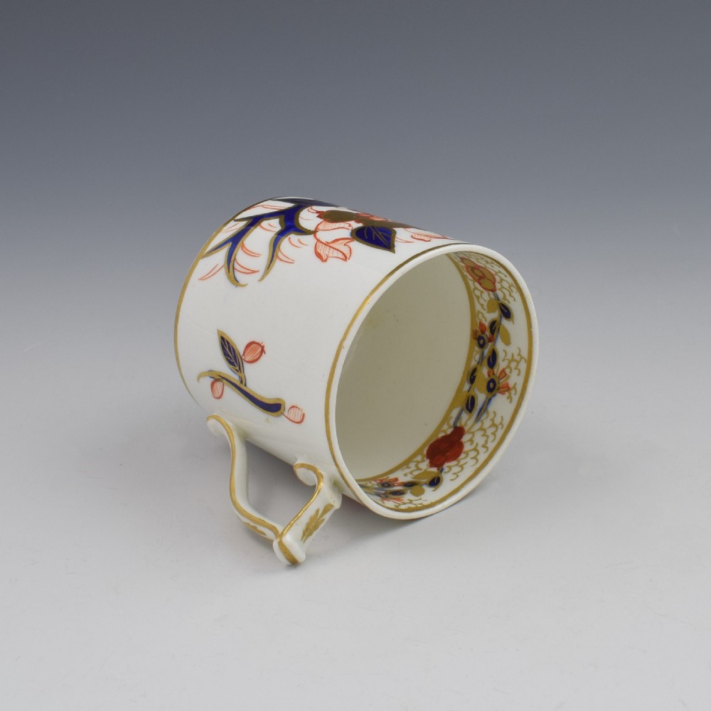 Georgian Derby Porcelain Imari Pattern Coffee Can, c.1820 View V