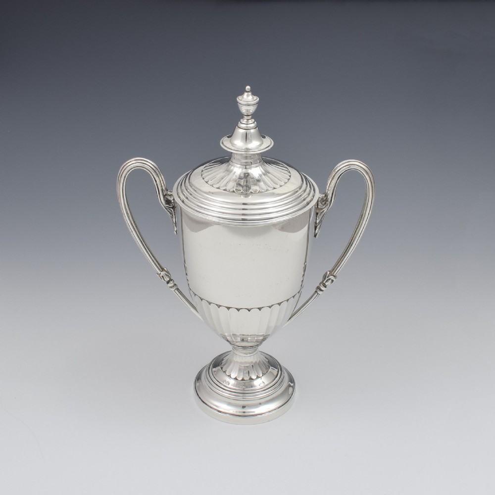 Fine Victorian Silver Trophy Cup & Cover Mappin & Webb