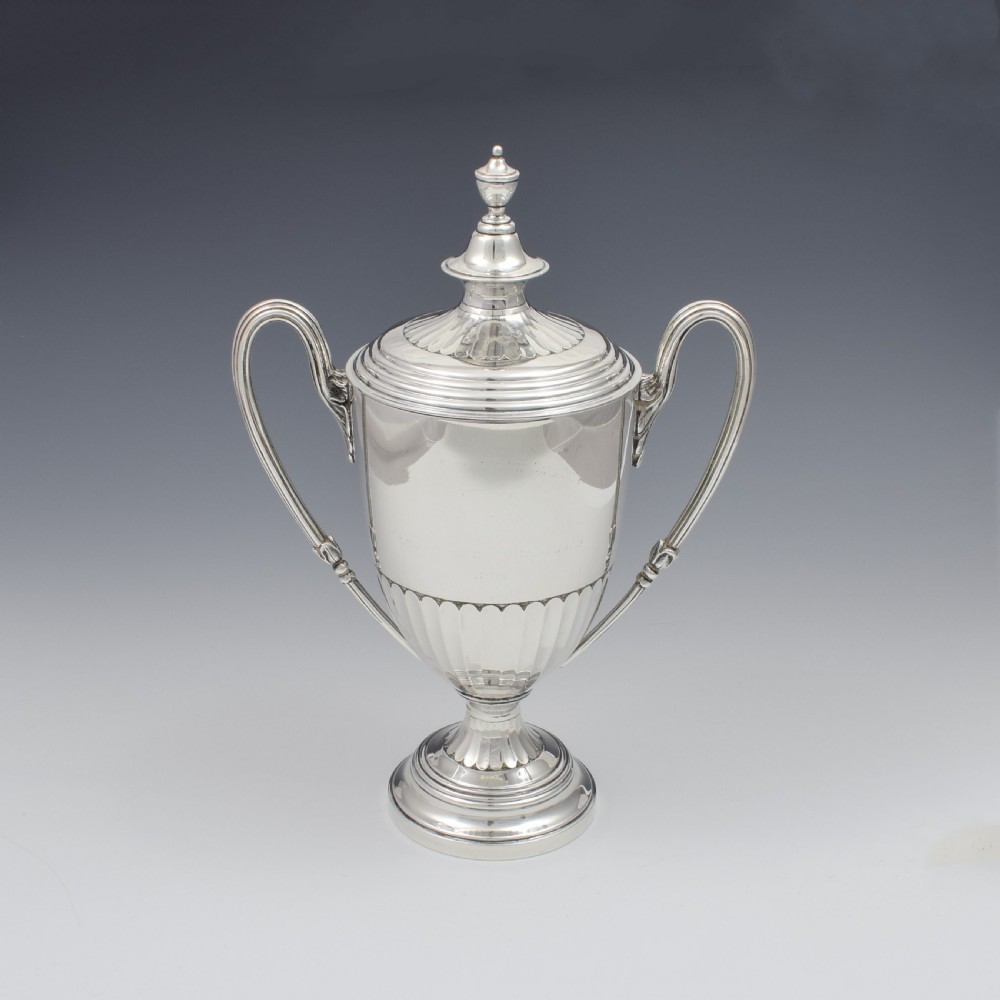 Fine Victorian Silver Trophy Cup & Cover Mappin & Webb View II