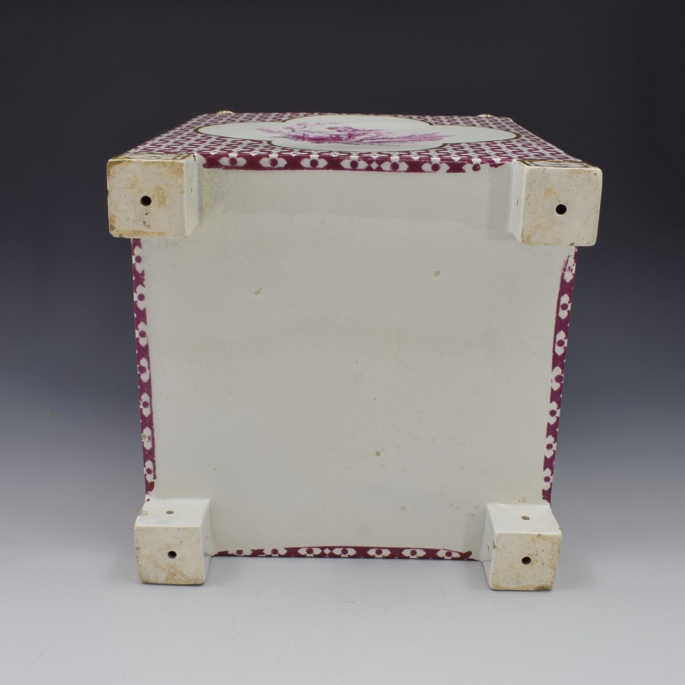 Large Victorian Minton Sevres Style Square Jardiniere View XIV