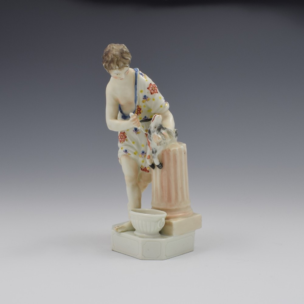 Rare Derby Porcelain Figure Sacrifice No. 14 c.1775 View II